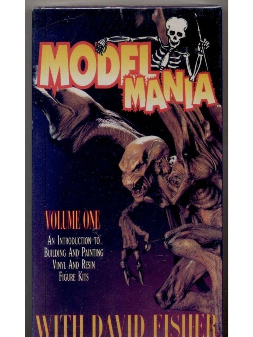 Model Mania Volume One VHS New Sealed 1994 David Fisher Vinyl Resin Figure Kits